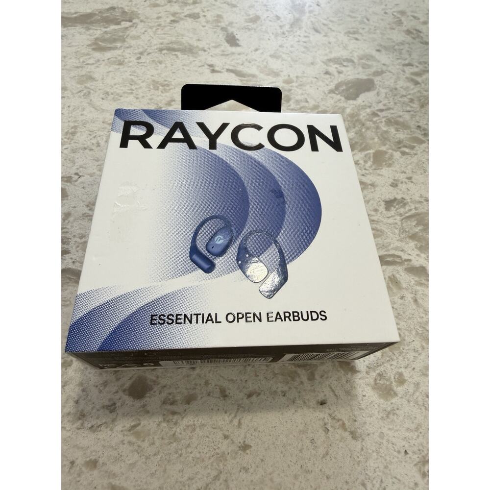 Black RAYCON Essential Open Earbuds True Wireless Bluetooth 36 Hr Battery